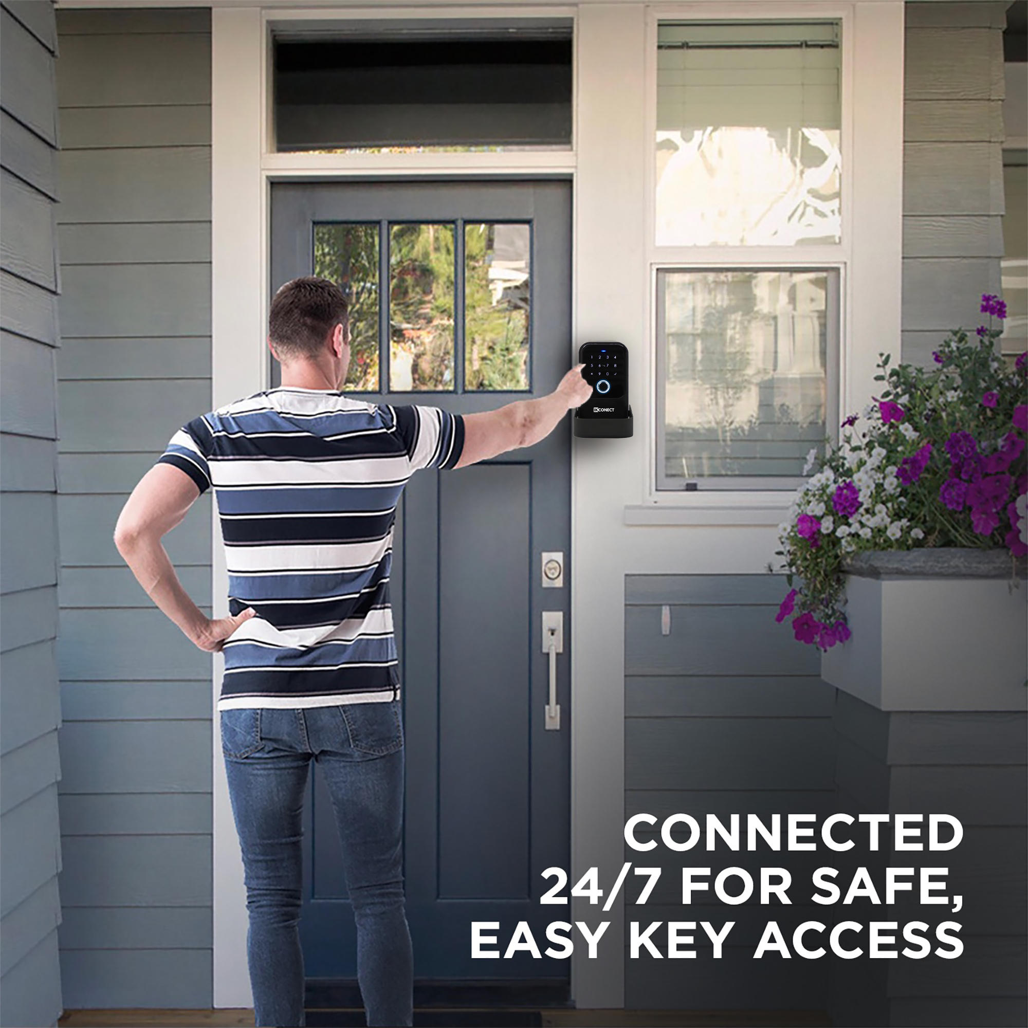 Smart Key Safes & Locks: IK-BX2 Heavy-Duty Key Safe (Wi-Fi)